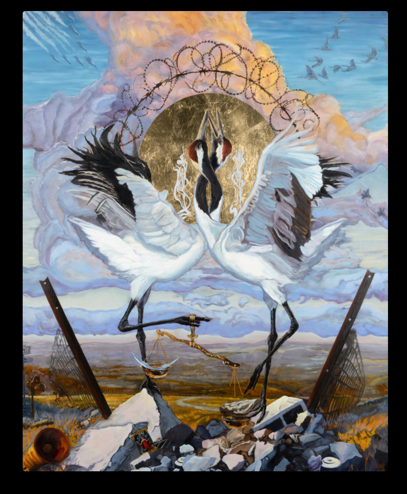 Psychostasia Framed Original