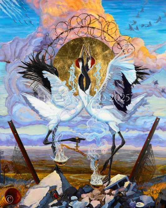 Psychostasia Framed Original